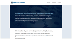 Desktop Screenshot of drivetrainadvisors.com